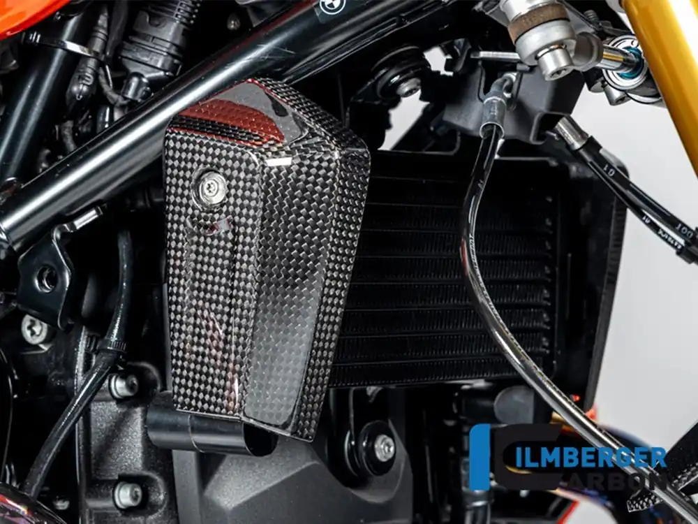 Compra Online COVER DESTRA RADIATORE OLIO CARBONIO LUCIDO ILMBERGER BMW R12 NINET 2024-