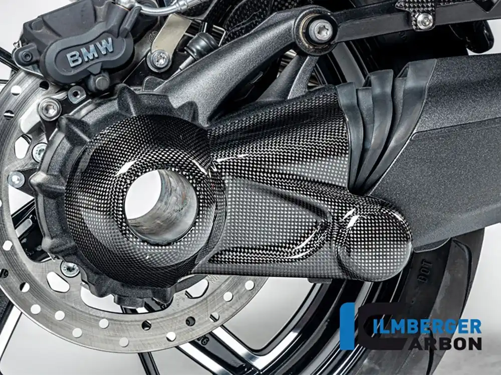 PROTEZIONE CARDANO CARBONIO LUCIDO ILMBERGER BMW R12 NINET 2024- Nuovo Arrivo