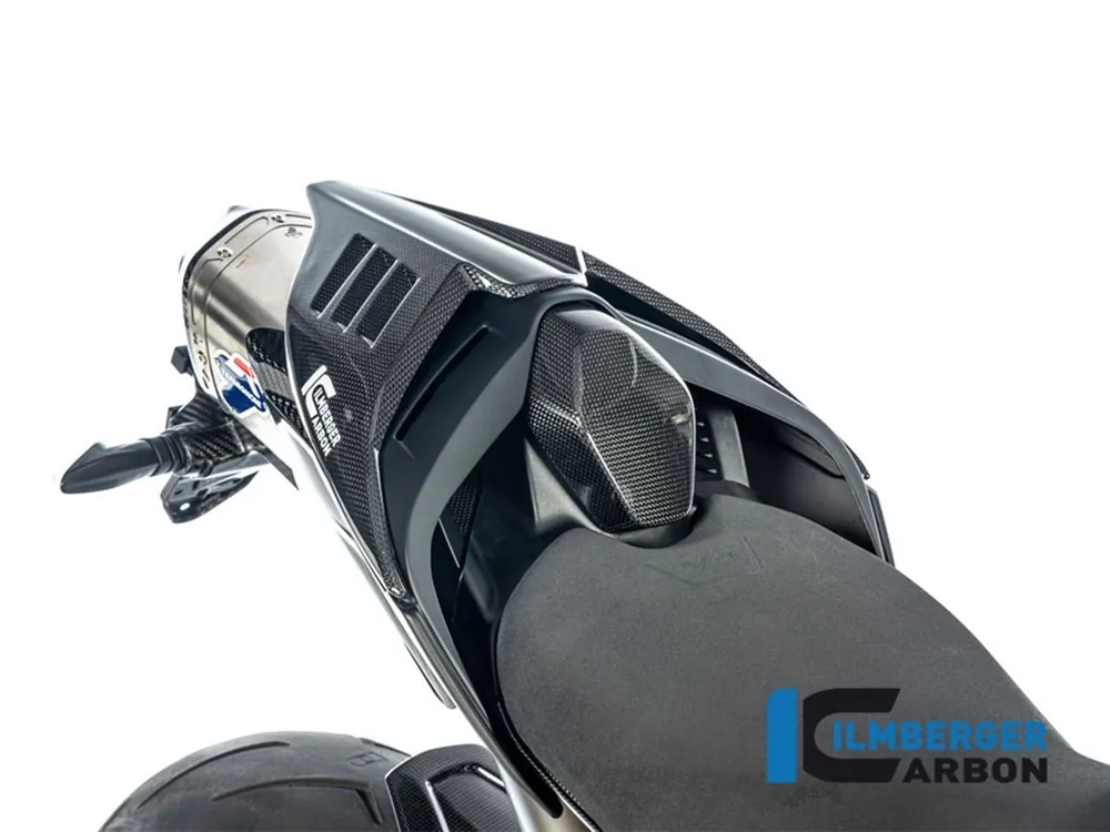 CODINO POSTERIORE CARBONIO LUCIDO GRIGIO ILMBERGER DUCATI STREETFIGHTER V4 / S 2020-2024- Offerta Limitata