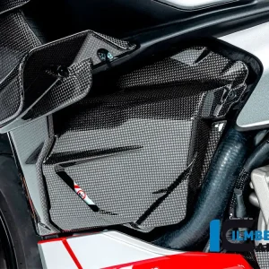 Popolare COVER BATTERIA CARBONIO OPACO ILMBERGER DUCATI STREETFIGHTER V2 2022-2024-
