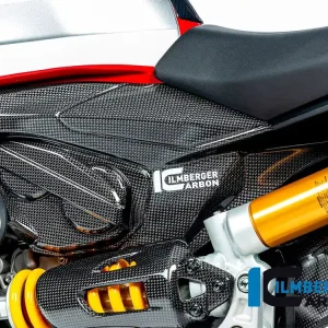 Prezzo Ridotto COVER TELAIO SINISTRA CARBONIO LUCIDO ILMBERGER DUCATI STREETFIGHTER V2 2022-2024-