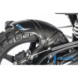 Esclusivo PARAFANGO POSTERIORE LUNGO RUOTE OFFROAD CARBONIO ILMBERGER BMW R NINE T URBAN GS 2016-2024-