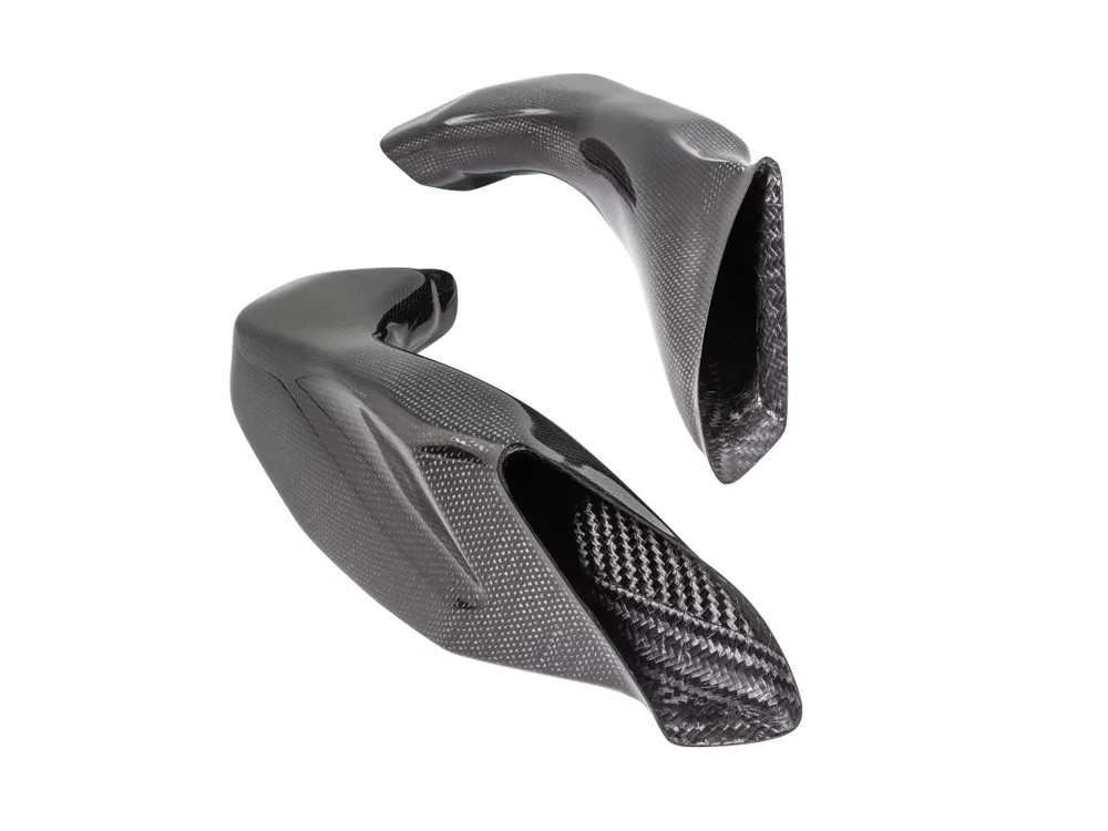 Spedito Oggi COPPIA TUBI AIRBOX IN CARBONIO LIGHTECH SUZUKI GSX-R 1000R 2017-2022-