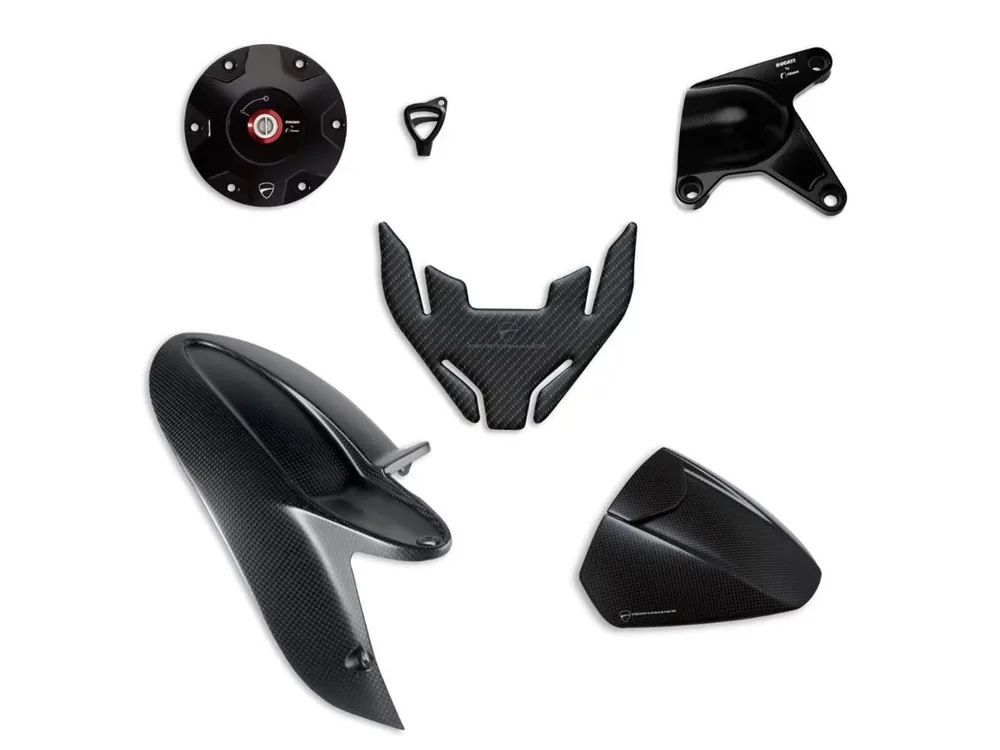 Spedizione Gratuita PACCHETTO ACCESSORI STYLE DUCATI PERFORMANCE DUCATI HYPERMOTARD 950 / RVE / SP 2019-2023-
