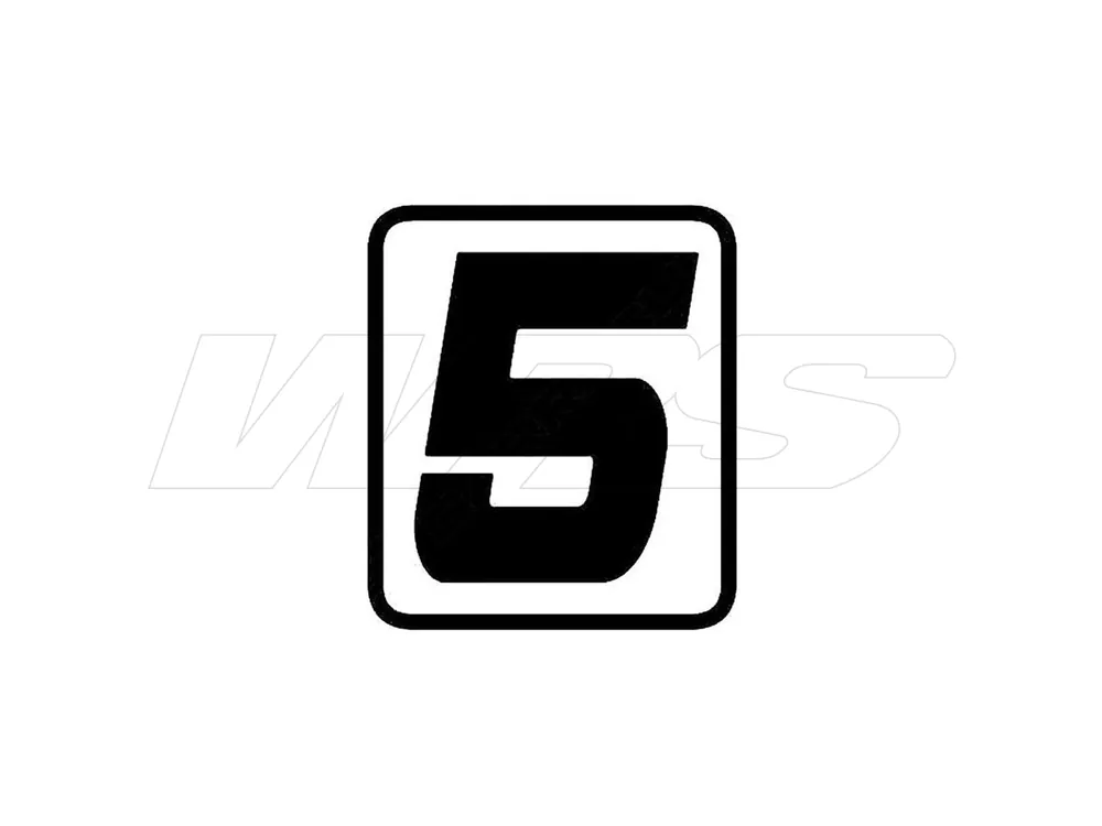Occasione Imperdibile ADESIVO SINGOLO NUMERO "5" BARRACUDA HONDA X-ADV-