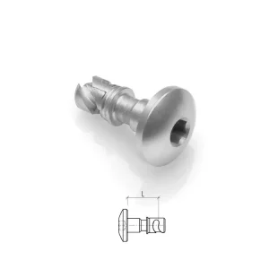 GANCI RAPIDI CARENE IN ACCIAIO TESTA BOMBATA E.I. 12MM LIGHTECH- Professionale