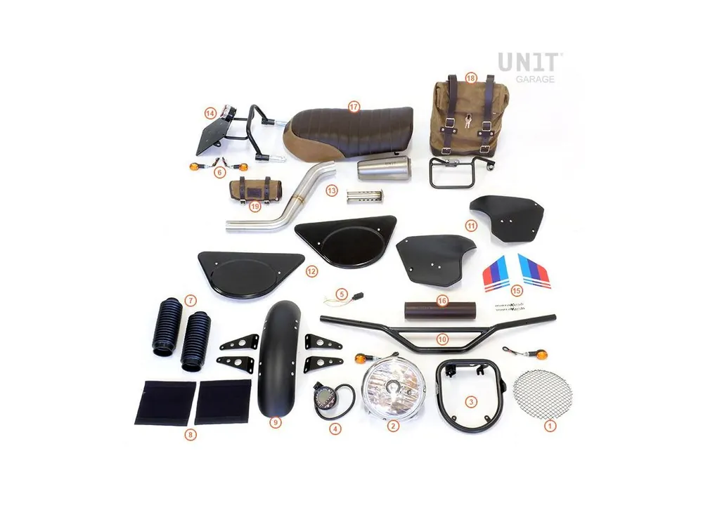 KIT MARRAKESH UNIT GARAGE BMW K 75 / K 100 / K 1100- Spedizione Gratuita