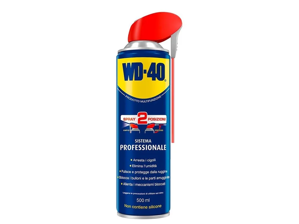 Must-Have SPRAY LUBRIFICANTE MULTIFUNZIONE SISTEMA PROFESSIONALE 500ML WD-40-