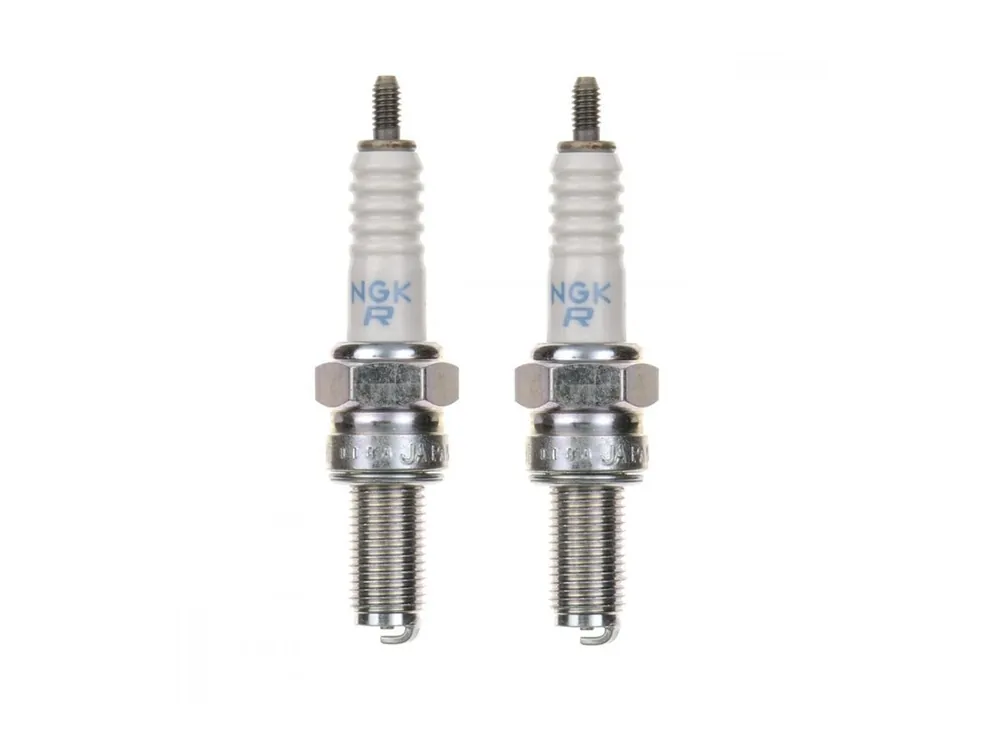 COPPIA CANDELE NGK CR9E DI RICAMBIO YAMAHA FAZER FZ1 1000 S / A ABS 2011-2015- Promozione Esclusiva