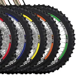 Popolare Adesivi Cerchi Racing Blu