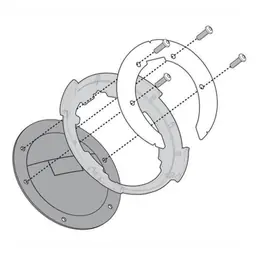 A Buon Prezzo Base per borsa morbida BF Tanklock G Suzuki BF67