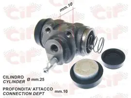 Vendita Finale CILINDRETTO FRENO POSTERIORE APE MP-CAR - CIF - 9705