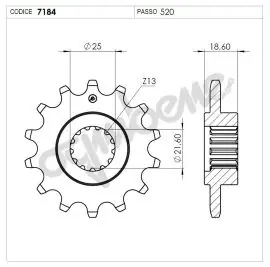 Soddisfatti O Rimborsati Pignone OgniBene Passo 520 Z 15 Denti - 36.7184.015