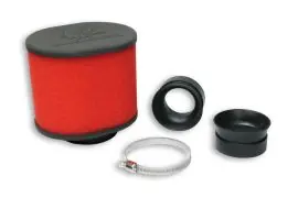 Filtro aria red filter e15 con ø 42/50/60 per carburatore KEIHIN - MIKUNI - PHBH - VHST  Malossi 0413434 Reso Gratuito