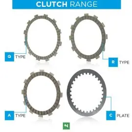 Reso Gratuito Serie set dischi frizione Newfren per Malaguti - F1420
