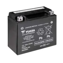 BATTERIA YUASA YTX20HL-BS 12V-18AH (SIGILLATA CON ACIDO A CORREDO) Subito Disponibile