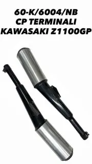 Coppia marmitte terminali Marving per Kawasaki Z1100 GP - K/6004/NB Miglior Prezzo