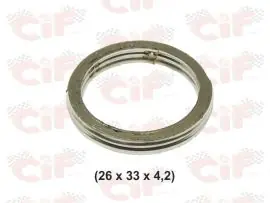 GUARNIZIONE SCARICO SPIROMETALLICA Ø mm.26x33x4,2 - CIF - 9171 Prezzo Ridotto