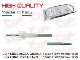TRASMISSIONE CONTAKM. COMPLETA (LUNGHEZZA mm. 1000/1025) VESPA PX PE ARC.-125T5-PK 50XL - CIF - 10110-T Subito Disponibile