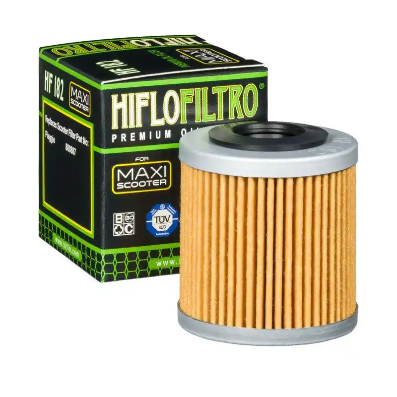HIFLO Filtro olio HF182 PIAGGIO BEVERLY 350 2011-2017 Novità