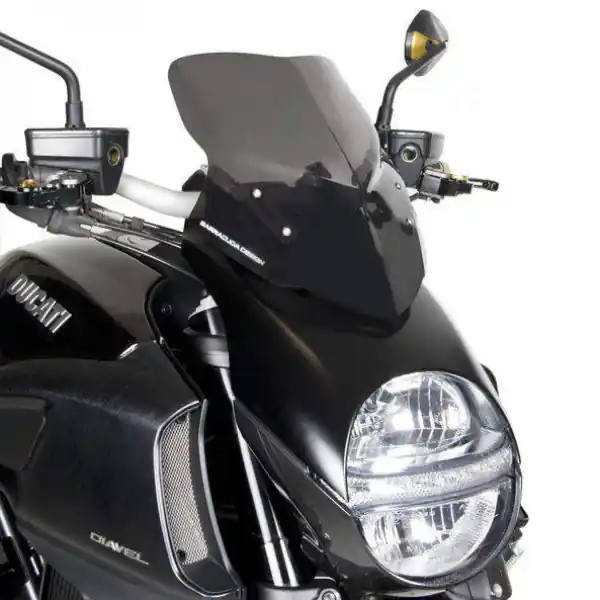 Ultimissimo Modello BARRACUDA Cupolino per DUCATI DIAVEL 2010-2013