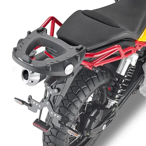 GIVI Attacco posteriore specifico per bauletto MONOKEY® o MONOLOCK® SR8203 per MOTO GUZZI V85 TT 2019 Soddisfatti O Rimborsati