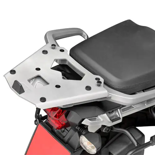 GIVI Attacco posteriore in alluminio anodizzato specifico per bauletto MONOKEY® SRA6403 per TRIUMPH TIGER 1200EXPLORER Offerta Limitata