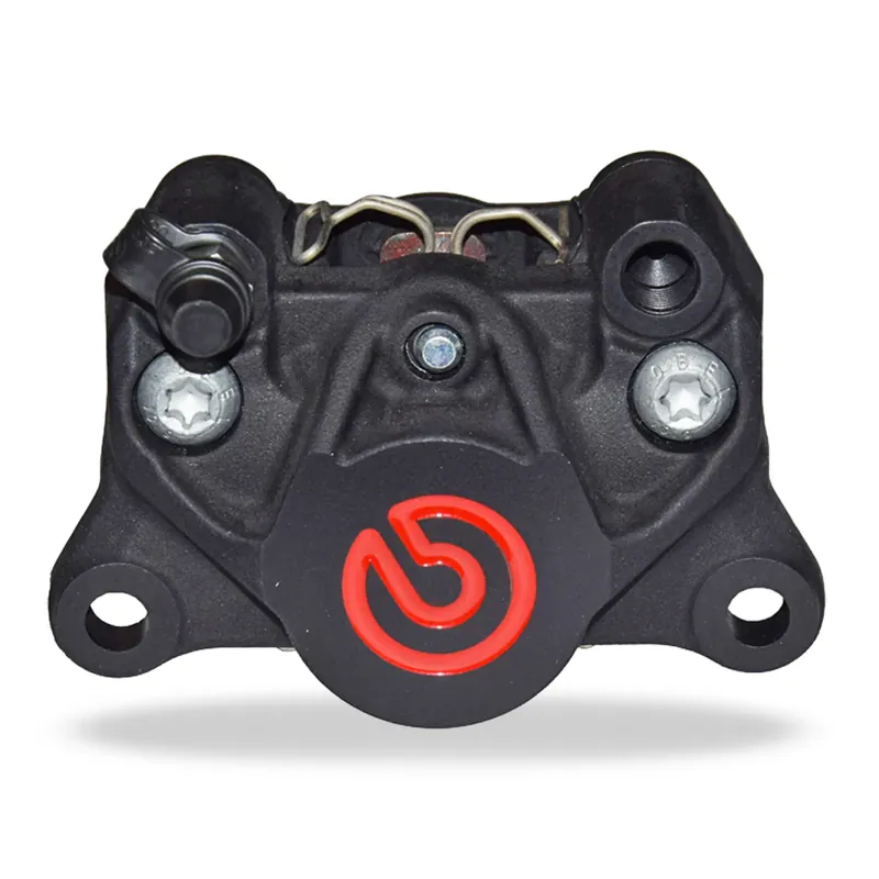 Spedizione Espresso BREMBO pinza p2-cr84 sx nera int. 84 mm. logo rosso