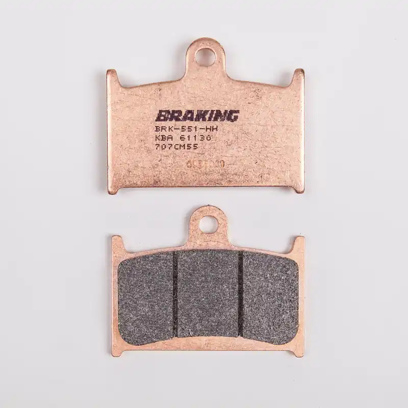 Promozione Esclusiva BRAKING Pastiglie freno Anteriore Destra 707CM55