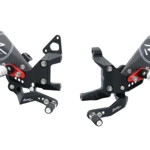 LIGHTECH PEDANE REGOLABILI R VERSION DUCATI PANIGALE 899/959/1199/1299/V2 Offerta Limitata