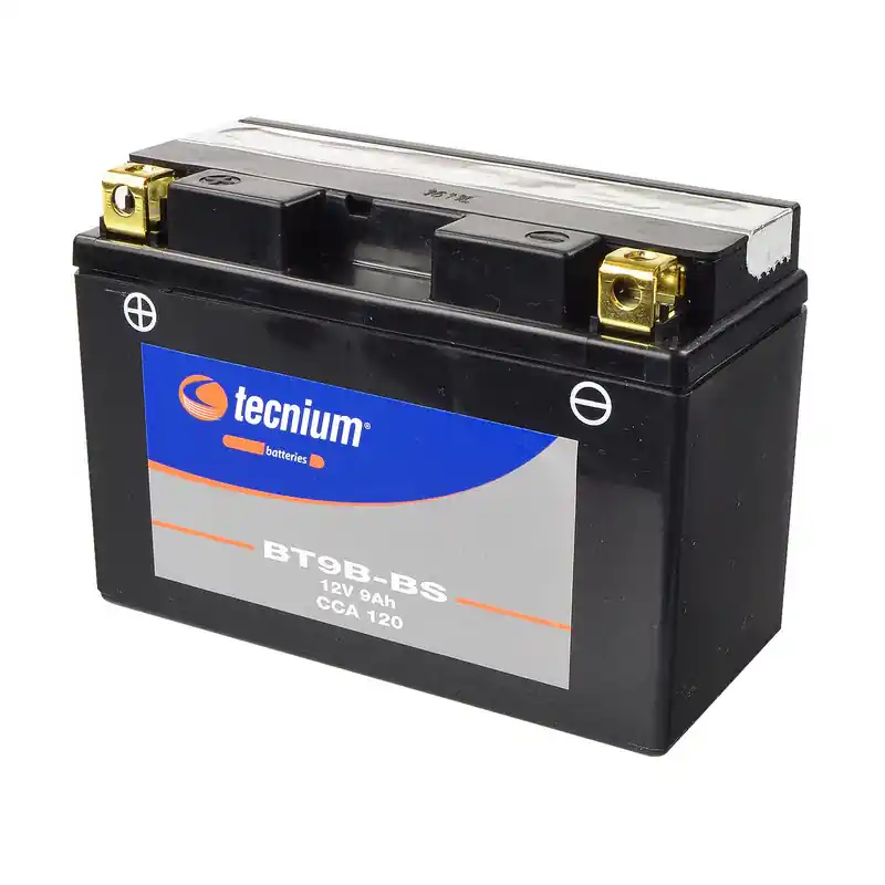 Reso Gratuito TECNIUM Batteria YT9B-BS, 8A, 150x70x105mm per YAMAHA Majesty 400, XT 660, T-Max