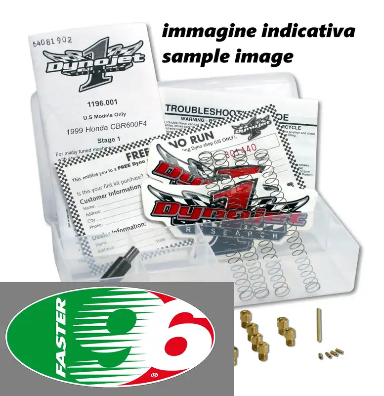 Kit Carburazione Stage 3 FASTER96 DYNOJET per TRIUMPH Daytona 900 / Super III 1991-1997 Must-Have