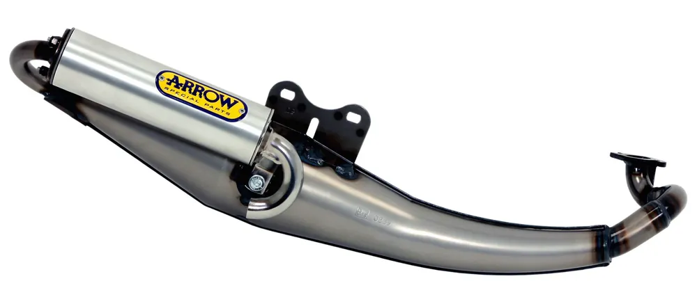 Ultime Pezzi ARROW Marmitta scooter Street White"" per Aprilia RALLY 50 AIR 1995-1999
