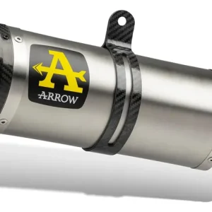 Spedizione Espresso ARROW Terminale Thunder Titanio con fondello carby per KTM DUKE 390 2013-2016