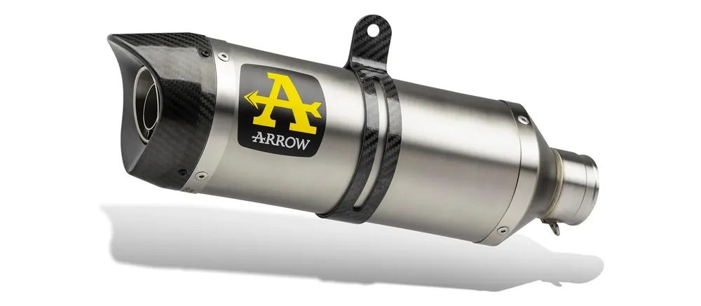 ARROW Terminale Street Thunder alluminio Dark" con fondello inox" per Kawasaki Z 900 2020-2023 Prezzo Scontato