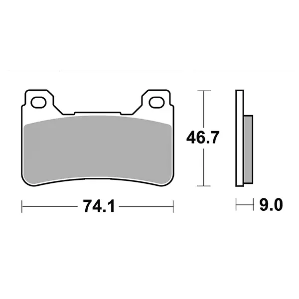 Pastiglie Freno Anteriori per HONDA CB 1000 R 2008-2013, set per 1 disco Compra Online
