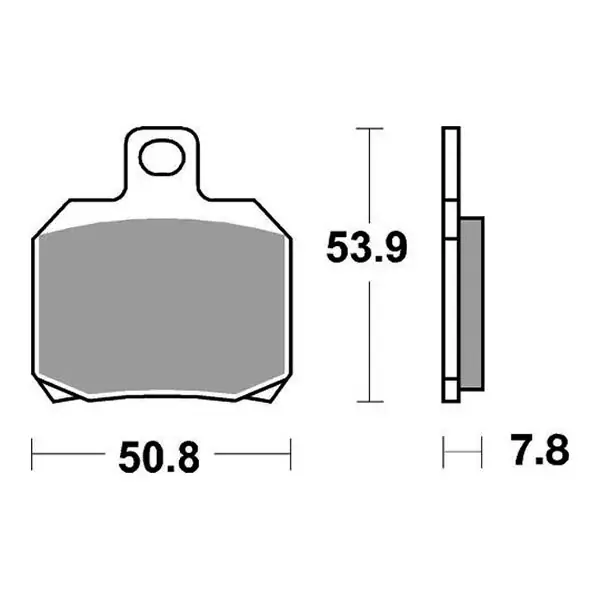 Pastiglie Freno Posteriori   per APRILIA RS 660 / Extrema 2020-2022, set per 1 disco Affare