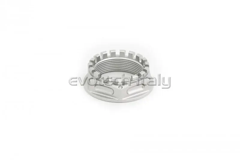 EVOTECH DADO RUOTA MOZZO POSTERIORE MONOBRACCIO DUCATI M38X1,50 ARGENTO Solo Oggi
