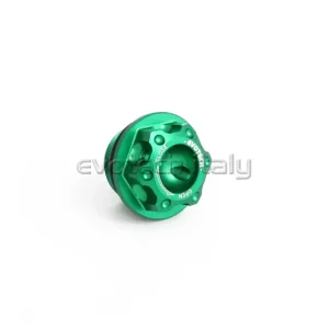 EVOTECH TAPPO OLIO ERGAL APRILIA BENELLI KAWASAKI SUZUKI M20 x 1,5 VERDE Occasione