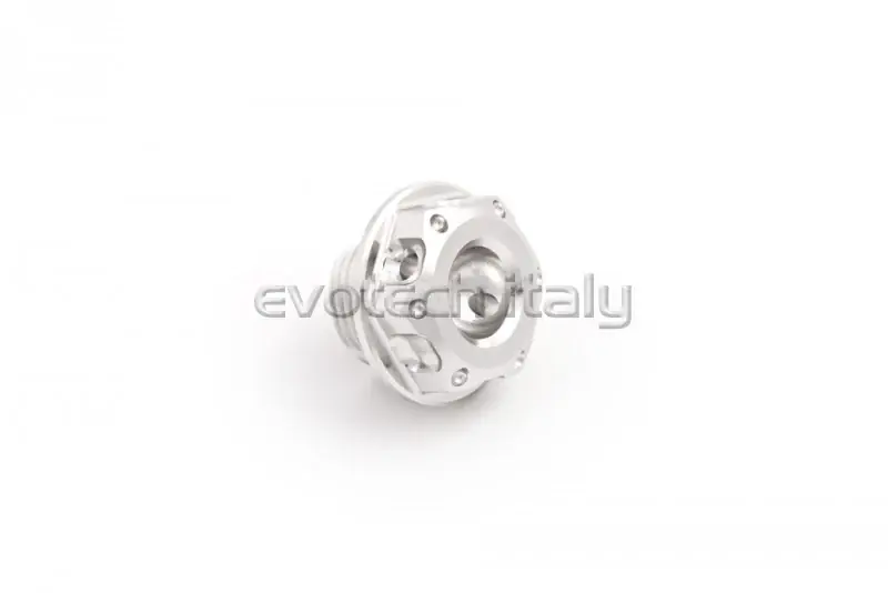 EVOTECH TAPPO OLIO ERGAL APRILIA BENELLI KAWASAKI SUZUKI M20 x 1,5 ARGENTO Spedito Oggi
