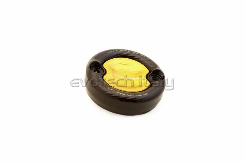 Promo Stagionale EVOTECH COPERCHIO POMPA FRENO ANTERIORE DUCATI APRILIA KTM TRIUMPH ERGAL ORO