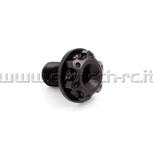 Solo Oggi EVOTECH DADO RUOTA ANTERIORE HONDA CBR 600RR HORNET 600 YAMAHA R1 R6 NERO