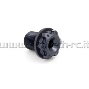 Popolare EVOTECH DADO RUOTA ANTERIORE HONDA CBR 1000 RR SUZUKI GSX R 600 750 1000 NERO