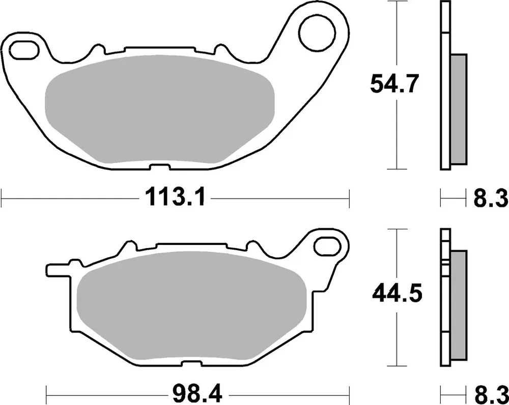 Prezzo Conveniente Pastiglie Freno Anteriori SBS 931 HS per YAMAHA MT-03 2016-2023