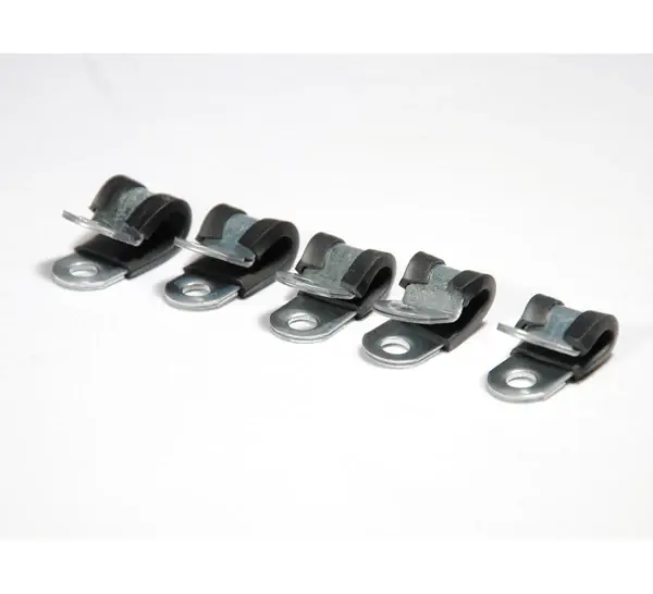 ISOTTA morsetto stringi tubo con gomma ammortizzante diametro 5 Offerta