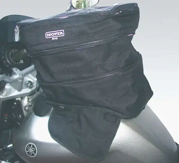 Popolare ISOTTA borsa da serbatoio a doppio volume espansibile lt 22-32