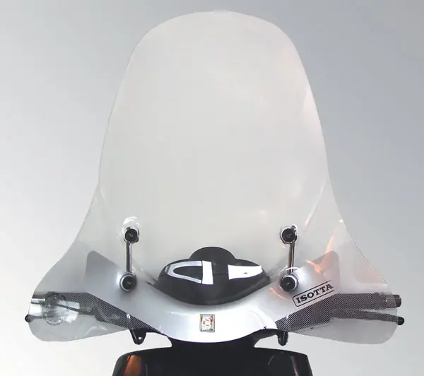 Subito Disponibile ISOTTA Parabrezza media protezione per Piaggio Beverly 125 / 200