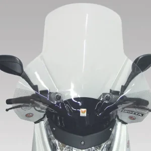 ISOTTA Parabrezza media protezione KYMCO DINK 125 2007 - 2017 CON SERIGRAFIA ANTI REFRAZIONE SOLARE Nuova Collezione