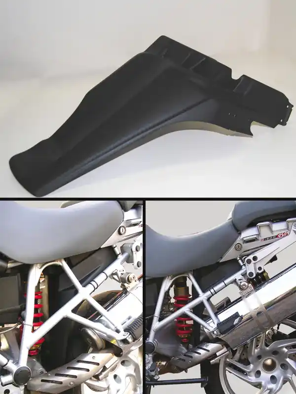 Bestseller ISOTTA paraspruzzi in plastica per BMW R 1200 GS ADV 2008 - 2012 / R 1200 GS STD 2008 - 2012