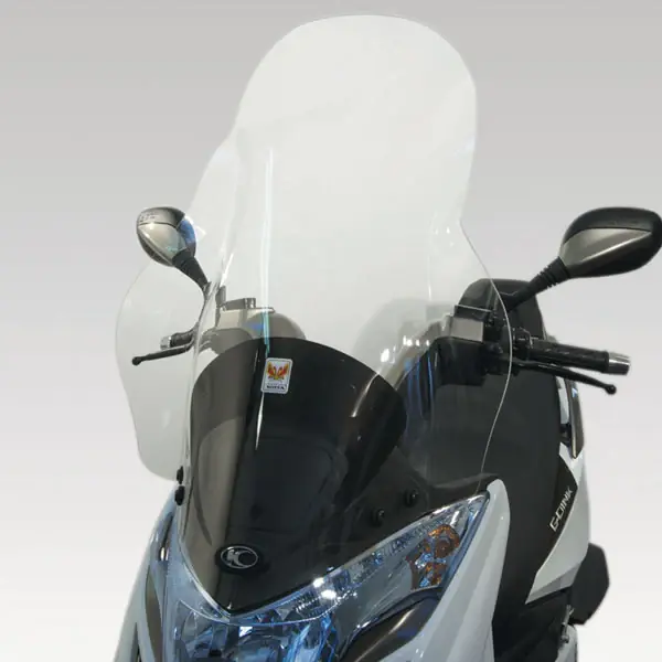 ISOTTA Parabrezza alta protezione per KYMCO G-DINK 125-300 2011-2017 Pagamento Sicuro